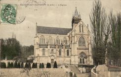 Saint Leu - Taverny- the Church-CPA
