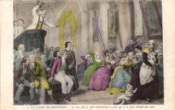 Valley D' Oise- Pontoise the Cure of Pontoise I can known as throw my bonnet has that which has more horn - CPA