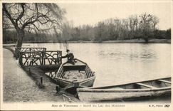 Paris (12) Le Bois de Vincennes -Bord Du Lac des Minimes-CPA