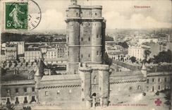 Vincennes- the Fort-CPA Old man