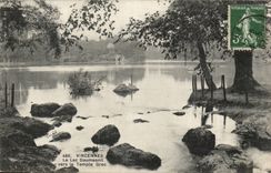 Vincennes-Bois de Vincennes-Lac Daumesnil vers le Temple Grec-GreekTemple -Greece--CPA