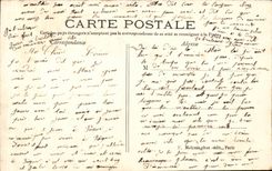 Vincennes- Panorama towards the Keep-CPA