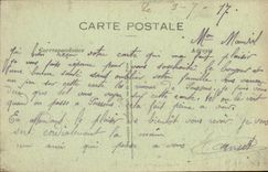 Soissons - the Great War 1914-1917 House ecroulee by a shell - incendiary off has house by schnell - CPA