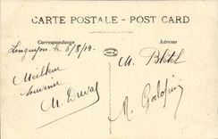 CPA Battles of Castle Thierry Courteaux Aspect general