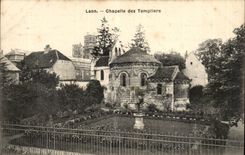 CPA Laon Vault of the templiers