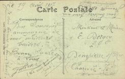 Soissons - I send Beans to you - CPA