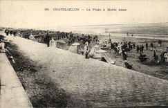 chatelaillon CPA the beach has low tide