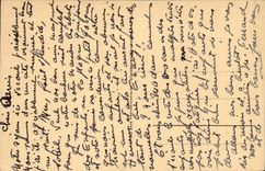 St Georges de Didonne CPA Road of the sea