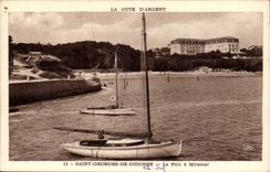 St Georges de Didonne CPA the port has Miramar