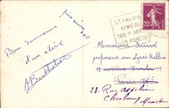 St palate on Sea CPA the bridge of the cornice