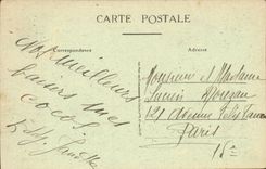 Saint Thouan les Bains CPA der PortQuay der linken Hutten der Austerenzuchter (sinned)