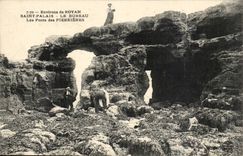 Umlagerungen Royan CPA Saint des Gaumens die Burobrucken von Pierrieres