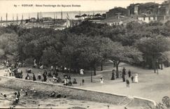 Royan CPA Under the shade of the Botton public garden