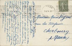 Royan Pontaillac CPA der Strand