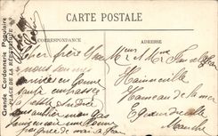 Royan CPA der Hafen und die Prachtstrasse Thiers (Boot)