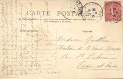 Royan Saint Palate CPA the bridge of the devil