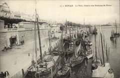 Royan CPA die Portstation der Boote der Sunde