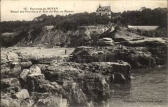 Umlagerungen Royan CPA des Berges von Pierrieres und des Holzes des Konigs im Buro