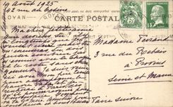 Royan CPA der Strand und das Kasino von Foncilion