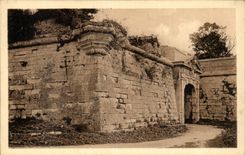 CPA alte Stadt stark Ilies Brouage vom koniglichen Gatter vorbei oder zuruckgegangen in Brouage beim von Rochefort fruher kommen