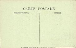 Saintes CPA Bock der Kirche der Abtei von den Dame-Romance Art saintongeais