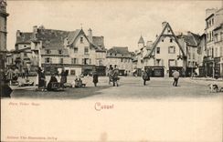 Cusset CPA Places Victor Hugo (small the loberal)