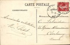 Vichy CPA On the old park the large alley