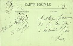 Vichy CPA a corner of the shady walk