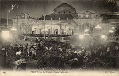 Vichy CPA the casino concert of the evening