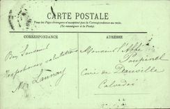 Vichy CPA the church Saint Louis Left mass