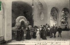 Vichy CPA the source of CElestins (Mr Lucien Woogt architect)