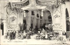 Vichy CPA the Elysium De luxe hotel (decorative arts Music Hall Theater)