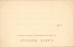 Vichy CPA the park perspective of a covered gallery