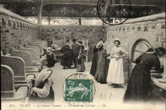 Vichy CPA the Chomel source the room of the lotions