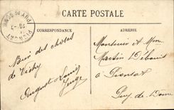 Vichy CPA the street of Nimes