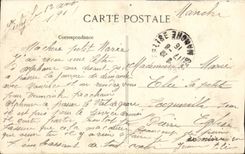 Vichy CPA a corner of the new park