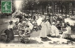 Vichy CPA a corner of the park per hour of the rest (elegant)