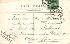 Vichy CPA the Restoration (restaurant)