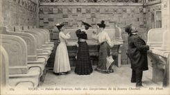 Vichy CPA palate of the Room sources of the gargarisms of the Cjomel source