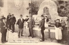 Vichy CPA Source of the cElestins Temperature 15 Flow degrees 6000 liters per hour