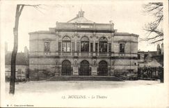 Moulins CPA the theater