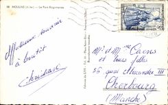 Moulins CPA the Regemortes bridge