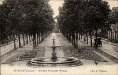 Montlucon CPA Avenue President Wilson
