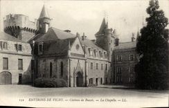 Surroundings of Vichy CPA Castle of Busset the vault