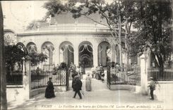 Vichy CPA the house nde the source of the celestins (Mr Lucien Woogt architect)