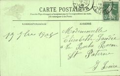 Vichy CPA the house nde the source of the celestins (Mr Lucien Woogt architect)