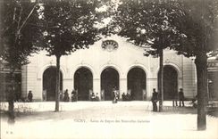 Vichy CPA Living room of rest of the New Galleries