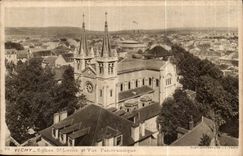 Vichy CPA Church St Louis and panoramic sight