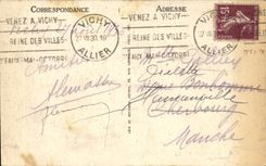 Surroundings of Vichy CPA Malavaux