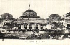 Vichy CPA Frontage of the casino